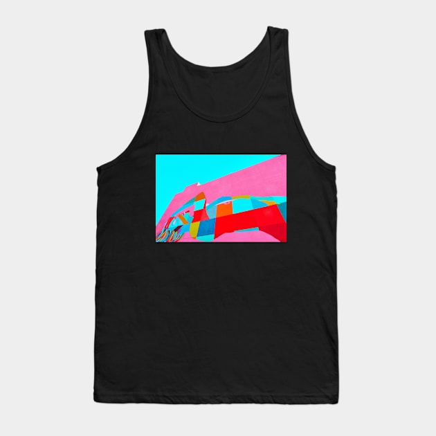 Beautiful Mural Tank Top by BlackRose Store